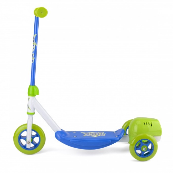 Xootz Bubble Scooter Jongens Voetrem Groen/Blauw Xootz Bubble Scooter Jongens Voetrem Groen/Blauw