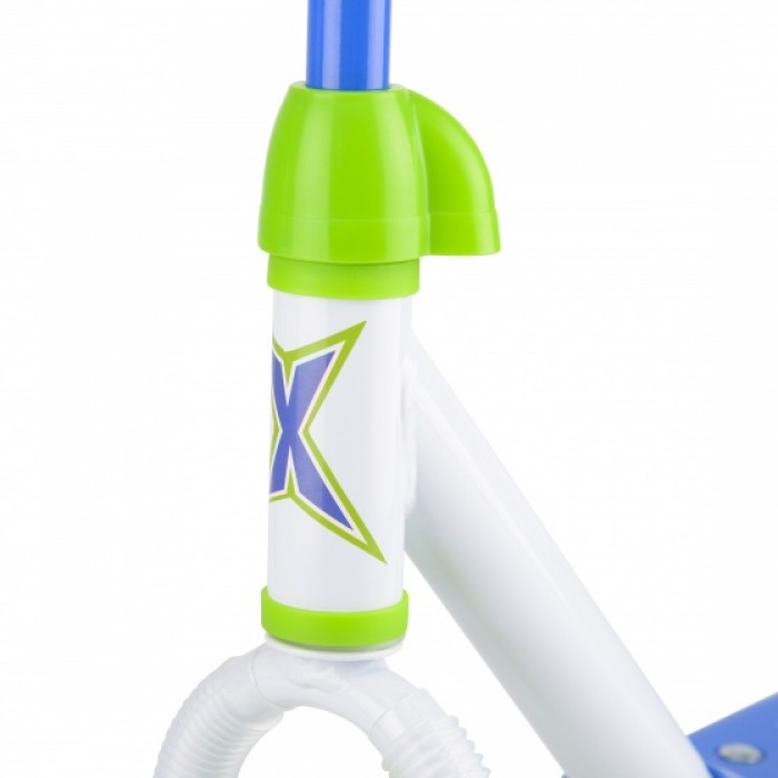 Xootz Bubble Scooter Jongens Voetrem Groen/Blauw Xootz Bubble Scooter Jongens Voetrem Groen/Blauw