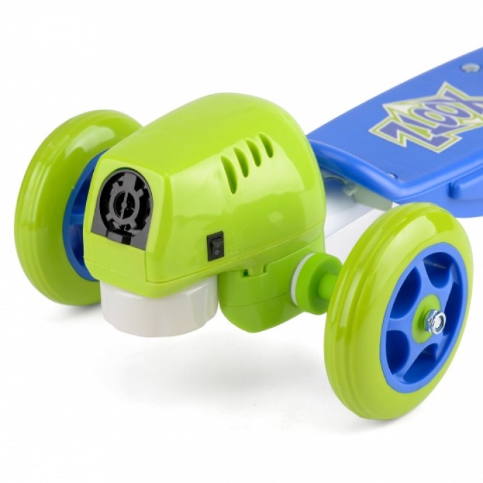 Xootz Bubble Scooter Jongens Voetrem Groen/Blauw Xootz Bubble Scooter Jongens Voetrem Groen/Blauw
