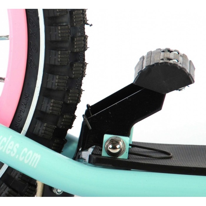 Volare Autoped step 16 Inch Meisjes Voetrem Mintgroen Volare Autoped step 16 Inch Meisjes Voetrem Mintgroen