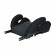 Carkids zitverhoger groep 3 Isofix zwart met rode bies Carkids zitverhoger groep 3 Isofix zwart met rode bies