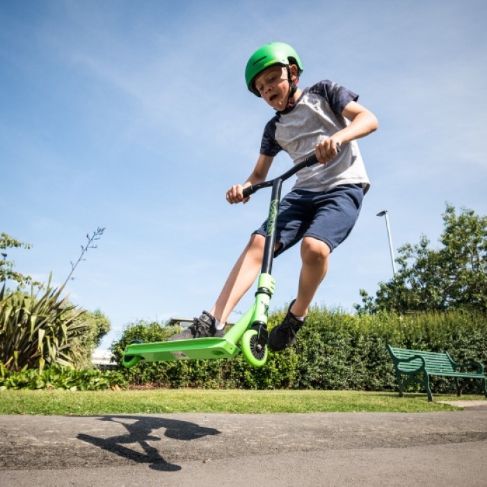 Xootz 48stuntstep Junior Voetrem Groen Xootz 48stuntstep Junior Voetrem Groen