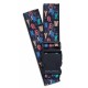 bagageriem NY City 190 x 5 cm zwart/multicolor bagageriem NY City 190 x 5 cm zwart/multicolor