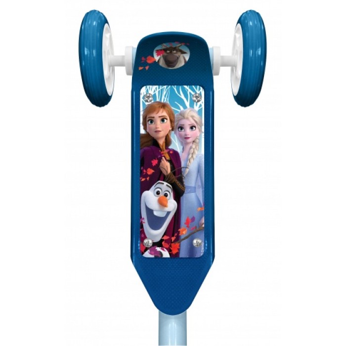 Disney Frozen 3-wiel kinderstep Meisjes Voetrem Blauw/Lichtblauw