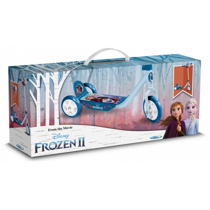 Disney Frozen 3-wiel kinderstep Meisjes Voetrem Blauw/Lichtblauw Disney Frozen 3-wiel kinderstep Meisjes Voetrem Blauw/Lichtblauw