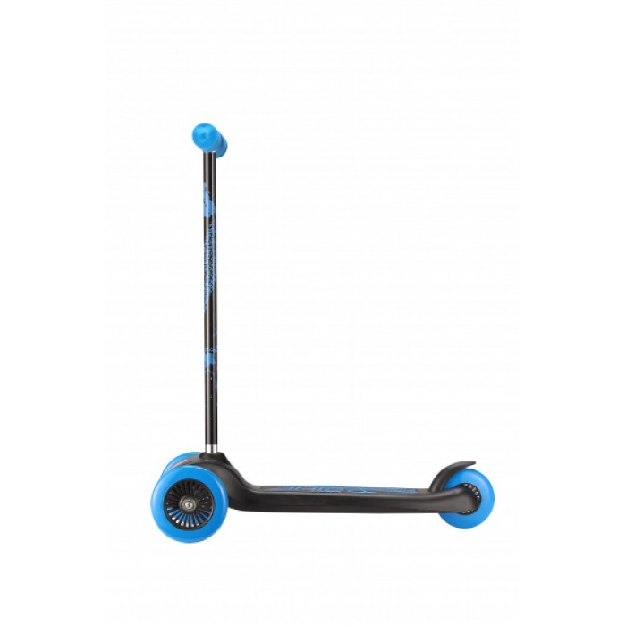 AMIGO Surfer 3-wiel kinderstep Junior Voetrem Zwart/Blauw AMIGO Surfer 3-wiel kinderstep Junior Voetrem Zwart/Blauw