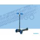 AMIGO Surfer 3-wiel kinderstep Junior Voetrem Zwart/Blauw AMIGO Surfer 3-wiel kinderstep Junior Voetrem Zwart/Blauw