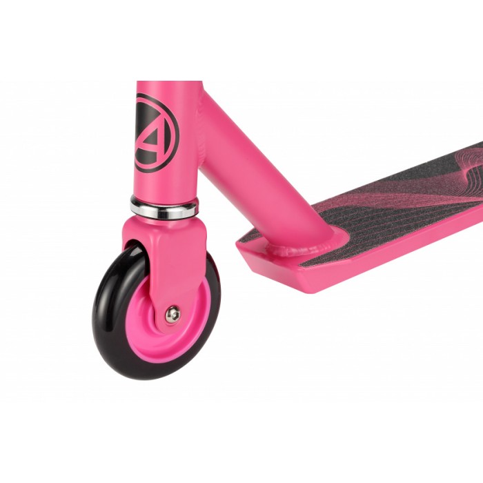 AMIGO Wave stuntstep Junior Voetrem Roze/Zwart AMIGO Wave stuntstep Junior Voetrem Roze/Zwart