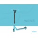 AMIGO Wave stuntstep Junior Voetrem Blauw/Zwart AMIGO Wave stuntstep Junior Voetrem Blauw/Zwart