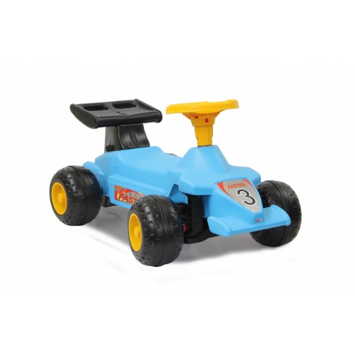 Jamara loopauto Formula 75 x 45 x 40 cm blauw Jamara loopauto Formula 75 x 45 x 40 cm blauw