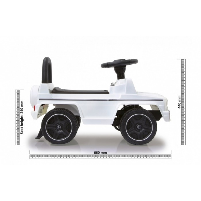 Jamara loopauto Mercedes AMG G63 66 x 37 x 44 cm wit Jamara loopauto Mercedes AMG G63 66 x 37 x 44 cm wit