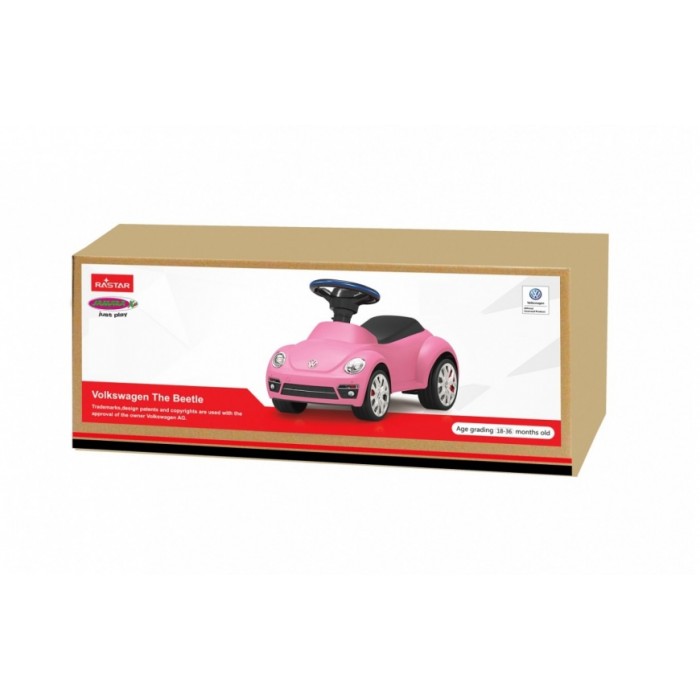 Jamara loopauto Beetle 70 x 30 x 38 cm roze Jamara loopauto Beetle 70 x 30 x 38 cm roze