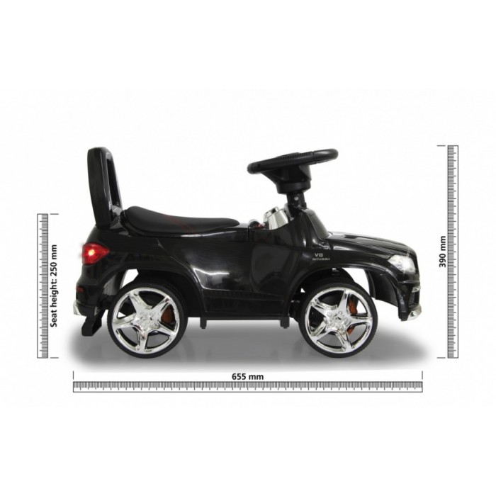 Jamara loopauto Mercedes GL 63 AMG 65,5 x 28 x 39 cm zwart Jamara loopauto Mercedes GL 63 AMG 65,5 x 28 x 39 cm zwart