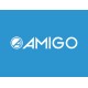 AMIGO trampoline met veiligheidsnet 244 cm zwart AMIGO trampoline met veiligheidsnet 244 cm zwart