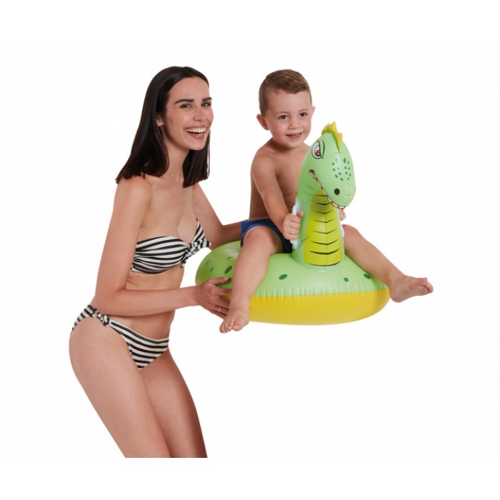 opblaasdier Dino 93 cm groen opblaasdier Dino 93 cm groen