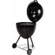 Vaggan barbecue op wielen 57 cm RVS/chroom zwart Vaggan barbecue op wielen 57 cm RVS/chroom zwart