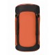 compressiezak nylon 10 liter oranje/zwart compressiezak nylon 10 liter oranje/zwart