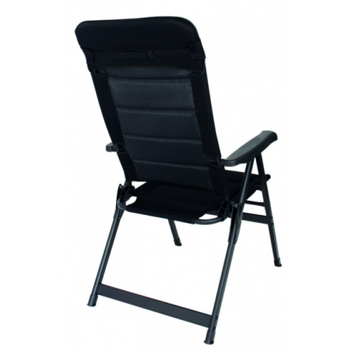 campingstoel Geneve 122 x 51 cm aluminium zwart campingstoel Geneve 122 x 51 cm aluminium zwart