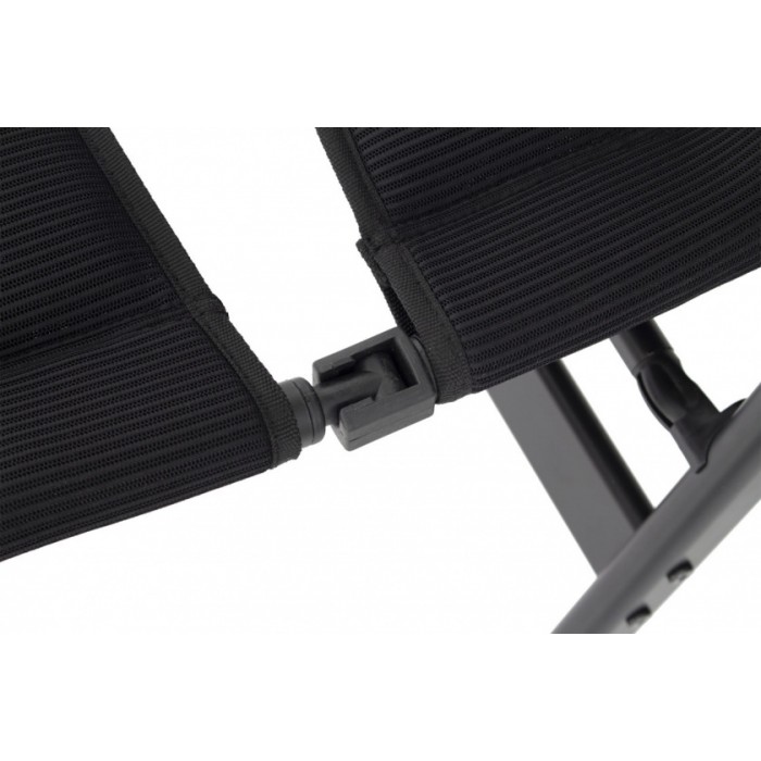campingstoel Geneve 122 x 51 cm aluminium zwart campingstoel Geneve 122 x 51 cm aluminium zwart