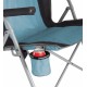 Eurotrail vouwstoel Arras 64 x 91 cm staal/polyester blauw/zwart Eurotrail vouwstoel Arras 64 x 91 cm staal/polyester blauw/zwart