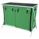 Eurotrail campingkast Brocas 110 x 52 x 90 cm aluminium groen/zwart Eurotrail campingkast Brocas 110 x 52 x 90 cm aluminium groen/zwart