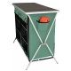 Eurotrail campingkast Brocas 110 x 52 x 90 cm aluminium groen/zwart Eurotrail campingkast Brocas 110 x 52 x 90 cm aluminium groen/zwart