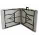 Eurotrail campingtafel Pavillon M 180 x 75 cm staal wit Eurotrail campingtafel Pavillon M 180 x 75 cm staal wit