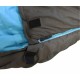 slaapzak Beluga junior katoen/polyester grijs/blauw slaapzak Beluga junior katoen/polyester grijs/blauw