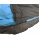 slaapzak Beluga junior katoen/polyester grijs/blauw slaapzak Beluga junior katoen/polyester grijs/blauw