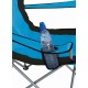 Eurotrail campingstoel Lausanne 80 cm polyester lichtblauw