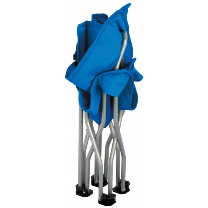 Eurotrail campingstoel Ardeche junior 34 x 27 cm staal blauw Eurotrail campingstoel Ardeche junior 34 x 27 cm staal blauw