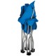 Eurotrail campingstoel Ardeche junior 34 x 27 cm staal blauw