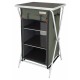 Eurotrail campingkast Aubenas 98 x 60 cm aluminium/MDF groen Eurotrail campingkast Aubenas 98 x 60 cm aluminium/MDF groen