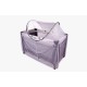 Deryan campingbed Muggen Protector 120 cm wit Deryan campingbed Muggen Protector 120 cm wit