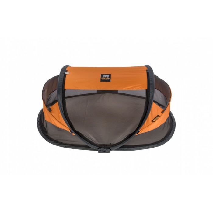 Deryan reisbed Baby Luxe 2021 120 cm polyester oranje Deryan reisbed Baby Luxe 2021 120 cm polyester oranje