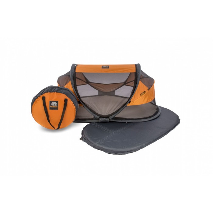 Deryan reisbed Baby Luxe 2021 120 cm polyester oranje Deryan reisbed Baby Luxe 2021 120 cm polyester oranje