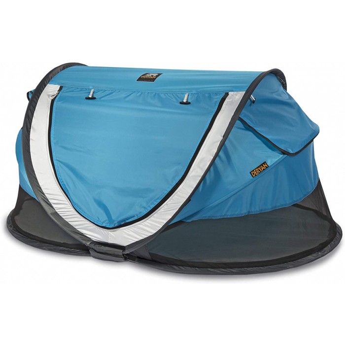 Deryan reisbed Peuter Luxe 2021 136 cm polyester blauw Deryan reisbed Peuter Luxe 2021 136 cm polyester blauw