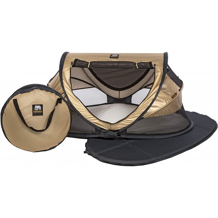 Deryan reisbed Peuter Luxe 2021 136 cm polyester goud Deryan reisbed Peuter Luxe 2021 136 cm polyester goud