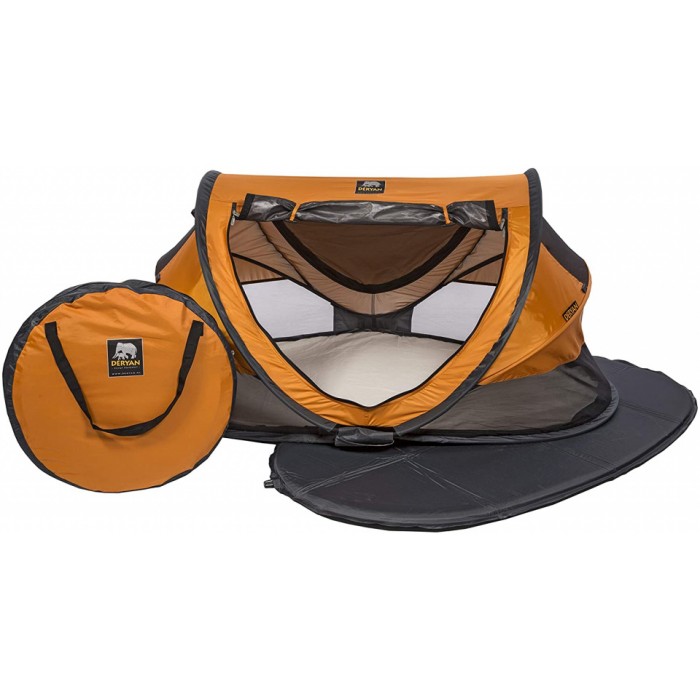 Deryan reisbed Peuter Luxe 2021 136 cm polyester oranje Deryan reisbed Peuter Luxe 2021 136 cm polyester oranje