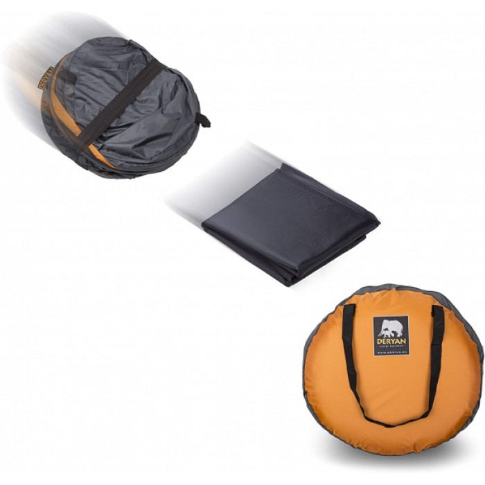 Deryan reisbed Peuter Luxe 2021 136 cm polyester oranje Deryan reisbed Peuter Luxe 2021 136 cm polyester oranje