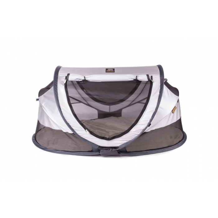 Deryan reisbed Peuter Luxe 2021 136 cm polyester zilver Deryan reisbed Peuter Luxe 2021 136 cm polyester zilver