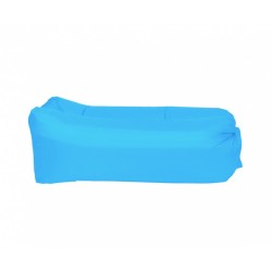luchtbed 180 x 75 cm polyester blauw