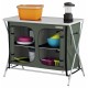 Eurotrail campingkast Bonaire 102 x 82 x 50 cm aluminium blauw Eurotrail campingkast Bonaire 102 x 82 x 50 cm aluminium blauw