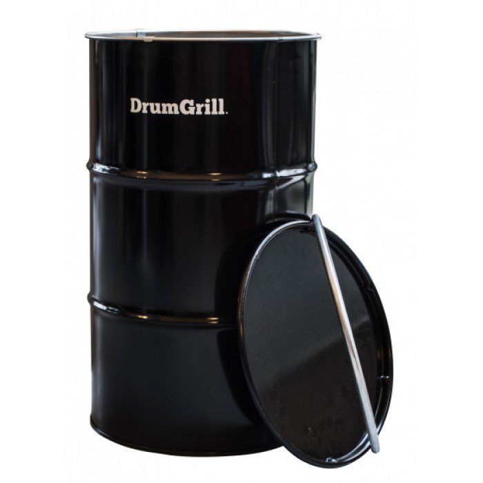 DrumGrill barbecue Medium 46 x 82 cm staal zwart 4-delig DrumGrill barbecue Medium 46 x 82 cm staal zwart 4-delig