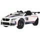 BMW M6 GT3 accuvoertuig met afstandsbediening 12V wit BMW M6 GT3 accuvoertuig met afstandsbediening 12V wit
