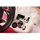 Fiat 500CC accuvoertuig met afstandsbediening 12V roze Fiat 500CC accuvoertuig met afstandsbediening 12V roze