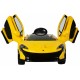 McLaren P1 accuvoertuig met afstandsbediening 12V geel McLaren P1 accuvoertuig met afstandsbediening 12V geel