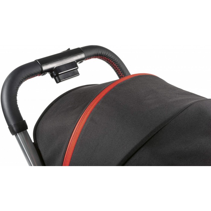 Chicco buggy Miinimo-3 104 cm polyester/aluminium zwart/rood Chicco buggy Miinimo-3 104 cm polyester/aluminium zwart/rood
