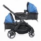 Chicco buggy Double Stroller 108 cm polyster/aluminium blauw Chicco buggy Double Stroller 108 cm polyster/aluminium blauw