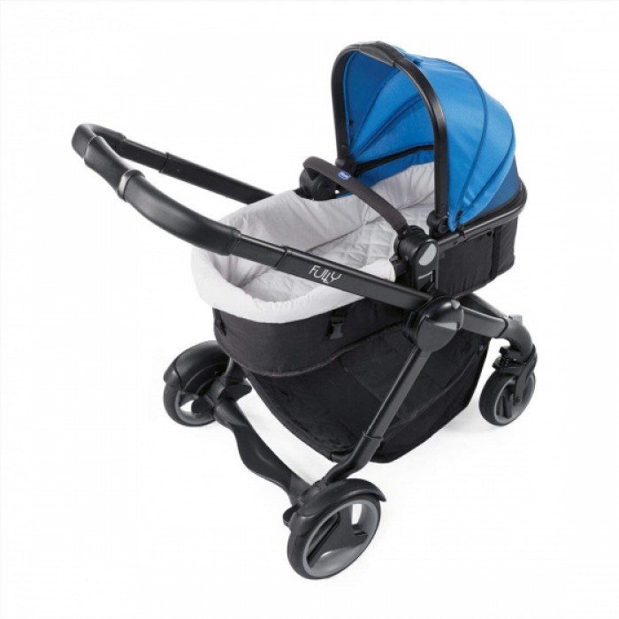 Chicco buggy Double Stroller 108 cm polyster/aluminium blauw Chicco buggy Double Stroller 108 cm polyster/aluminium blauw